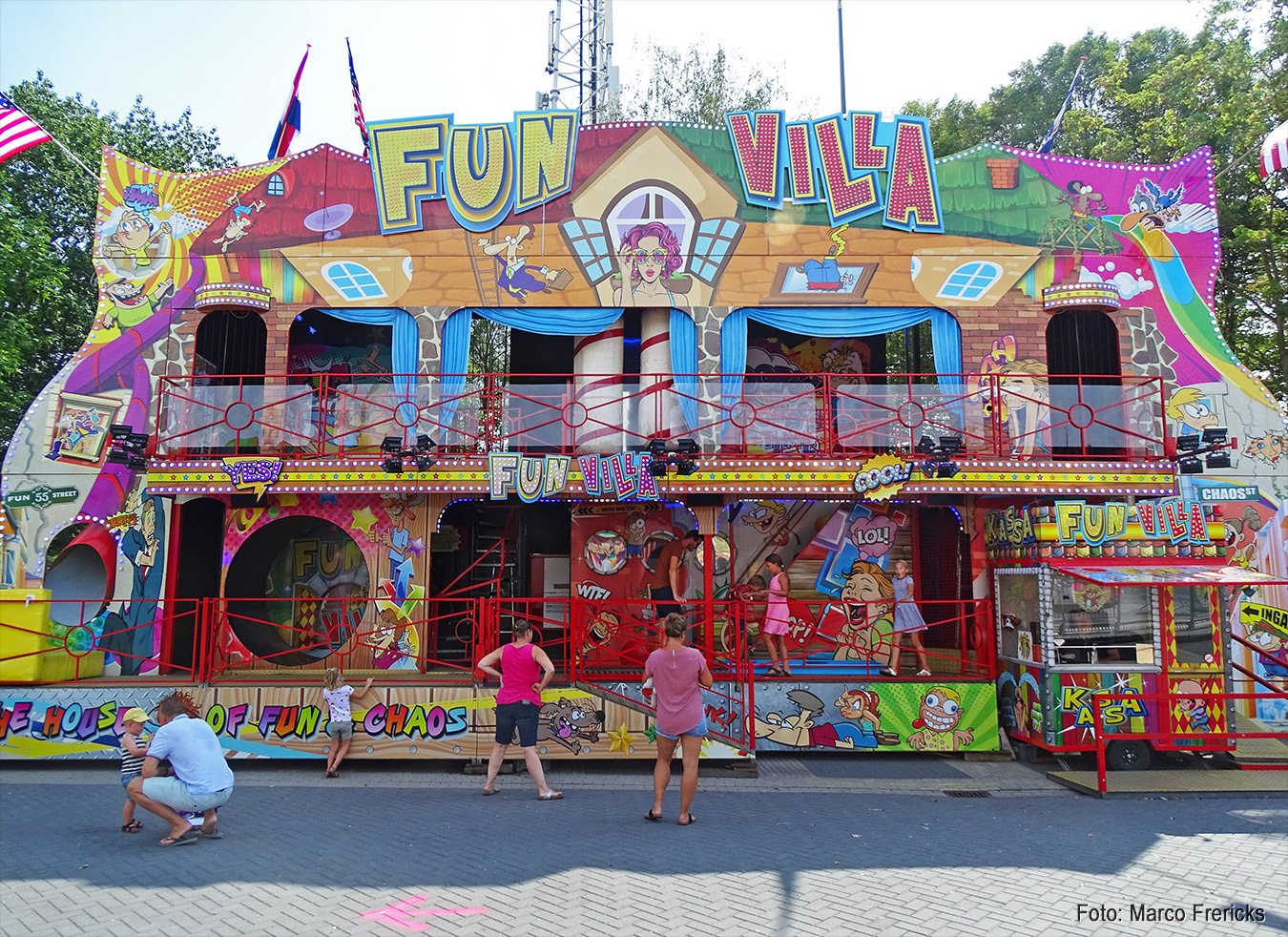Verwijk Amusement , Funhouse Fun Villa